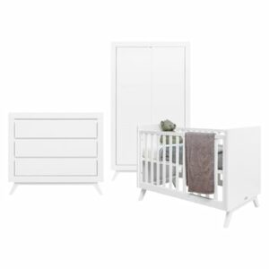 Bopita Babyzimmer Anne 3-teilig 60 x 120 cm weiß