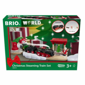 Brio BRIO Batterie-Dampflok Weihnachts-Set bunt
