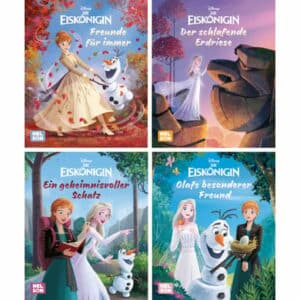 CARLSEN Nelson Mini-Bücher: 4er Disney Die Eiskönigin 17-20