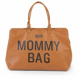 CHILDHOME Mommy Bag Lederlook braun
