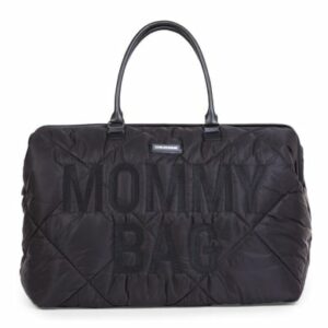 CHILDHOME Mommy Bag gesteppt schwarz