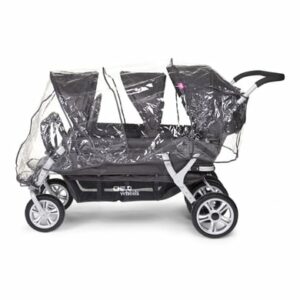 CHILDHOME Regenschutz für Sixseater Transparent