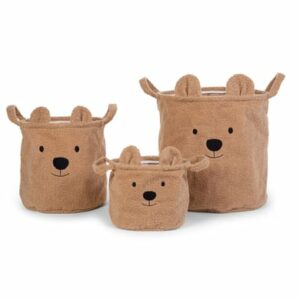 CHILDHOME Teddy Korb Set beige