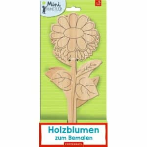 COPPENRATH Holzblumen zum Bemalen