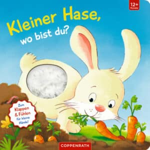 COPPENRATH Mein 1. Guckloch-Fühlbuch: Kleiner Hase