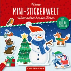 COPPENRATH Meine Mini-Stickerwelt - Weihnachten bei den Tieren