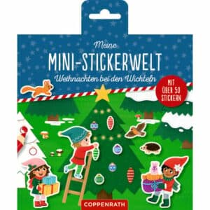 COPPENRATH Meine Mini-Stickerwelt - Weihnachten bei den Wichteln