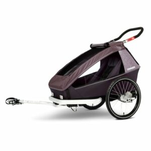 CROOZER Kinderfahrradanhänger Kid Vaaya 1 Blossom Red