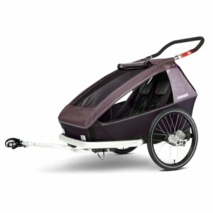 CROOZER Kinderfahrradanhänger Kid Vaaya 2 Blossom Red