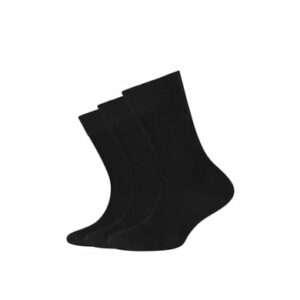 Camano Socken Children ca-soft organic 3er-Pack black