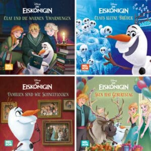 Carlsen 4er Set Maxi-Mini 40: Disney Eiskönigin Olaf