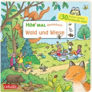 Carlsen Hör mal (Soundbuch): Wimmelbuch: Wald und Wiese