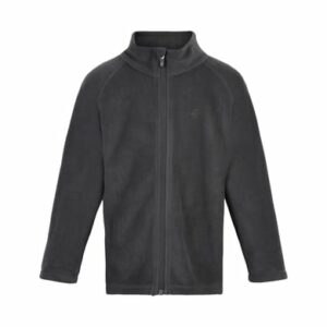 Color Kids Fleecejacke Schwarz-Grau