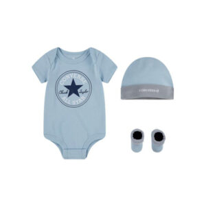 Converse Set Body Mütze und Boots grau