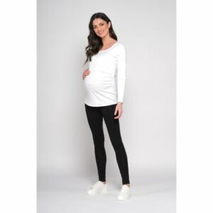 Cool Mama Umstands- und Stillbluse 2 in 1 Weiß