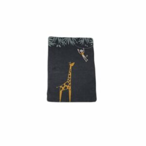 DAVID FUSSENEGGER Decke Giraffe anthrazit