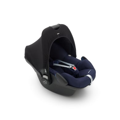 DOOKY Sonnenverdeck für Babyschalen Black Uni