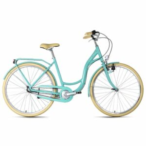 DaCapo Cityrad 3-Gänge Damenfahrrad Milano 28 Zoll Türkis