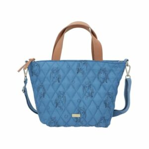 Depesche Mini Shopper Miss Melody Blue Quilt ‎12 x 32 x 21 cm blau