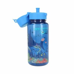 Depesche Trinkflasche Underwater Dino World 400 ml blau