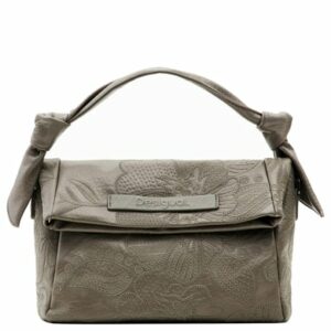 Desigual Alpha Loverty 3.0 - Schultertasche 30 cm gris alquitran