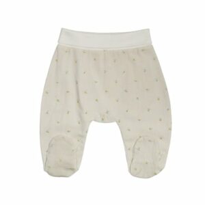 Dimo Tex Babyhose mit Füßen gelb