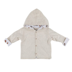 Dimo Tex Babyjacke mit Kapuze woodlove