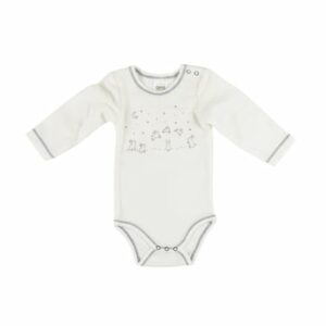 Dimo Tex langarm Body rabbit and stars