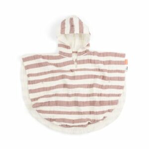 Done by Deer™ Badeponcho Stripes Rosa