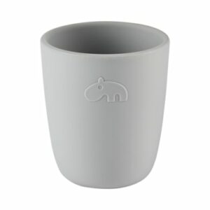 Done by Deer™ Trinkbecher mini Grau aus Silikon