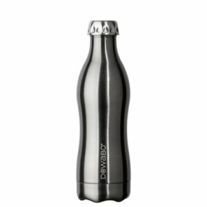 Dowabo Isolierflasche Trinkflasche silver