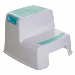 Dreambaby® Tritthocker mit Stufen in weiß/aqua