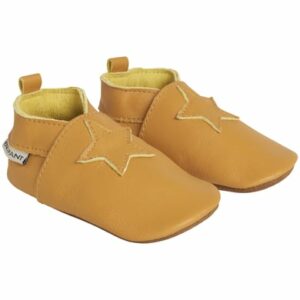 EN FANT Slipper Leather Inca Gold