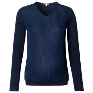 ESPRIT Umstands Longsleeve blau