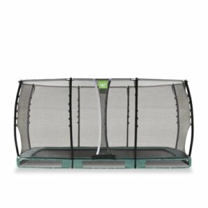 EXIT Allure Classic Bodentrampolin 244x427cm - grün