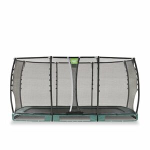 EXIT Allure Premium Bodentrampolin 244x427cm - grün