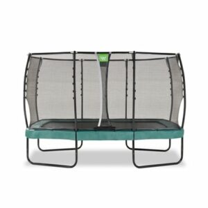 EXIT Allure Premium Trampolin 214x366cm - grün