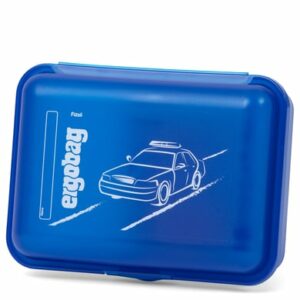 Ergobag Zubehör - Brotzeitbox 18 cm Blaulichtbär