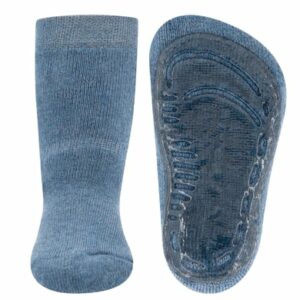 Ewers Stoppersocken Softstep Uni jeans melange