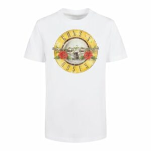 F4NT4STIC Basic Kids Tee Guns 'n' Roses Vintage Classic Logo Black weiß