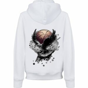 F4NT4STIC Hoodie Basketball Adler weiß