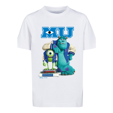 F4NT4STIC T-Shirt Disney Die Monster Uni Poster weiß
