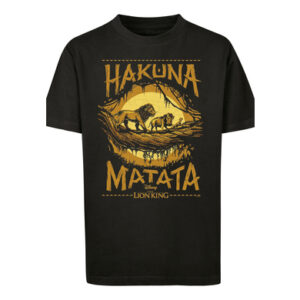 F4NT4STIC T-Shirt König der Löwen Hakuna Matata schwarz