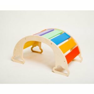 Family-SCL Bogenwippe Rainbow natur/regenbogen