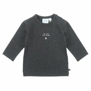 Feetje Longsleeve Fun Size Mini Person anthrazit-melange