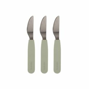 Filibabba Silikon Messer 3er-Pack - Grün