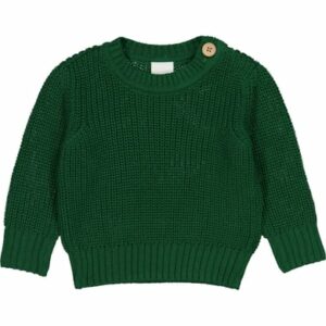 Fred's World Babystrickpullover Earth green