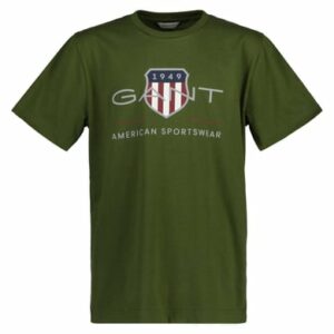 Gant T-Shirt Archive Shield T-Shirt Grün