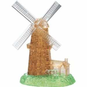 HCM Kinzel Crystal Puzzle Windmühle Mehrfarbig