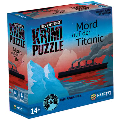 HCM Kinzel Das mysteriöse Krimi Puzzle Mord auf der Titanic Mehrfarbig